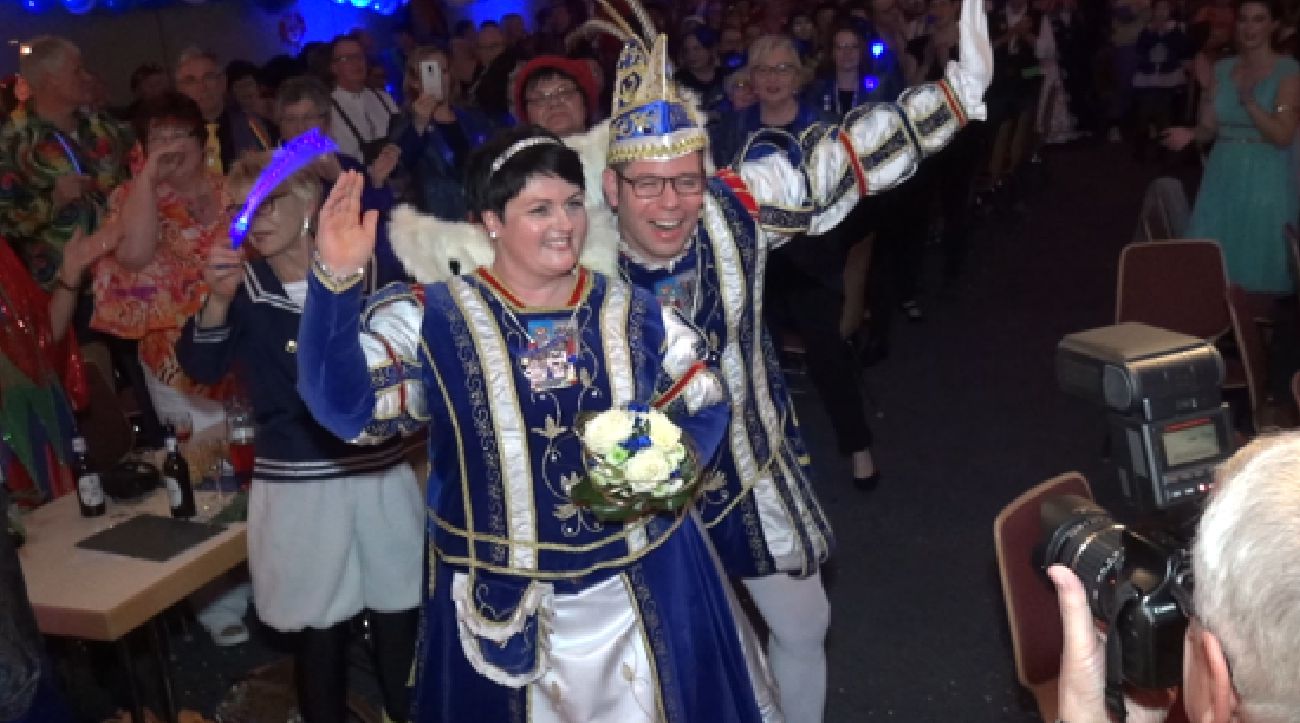 Prinz Jan I und Prinzessin Anna I regieren nun die Wassenacher Narren Filmserie Karneval im Brohltal 2019