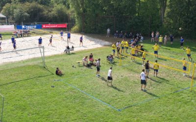 Sand, Spiel und Stimmung beim Volleyball: Burgbrohler Beachmasters begeisterten